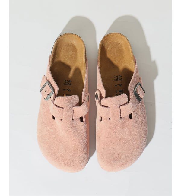 BIRKENSTOCK / ビルケンシュトック ボストン スエードレザー ナロー