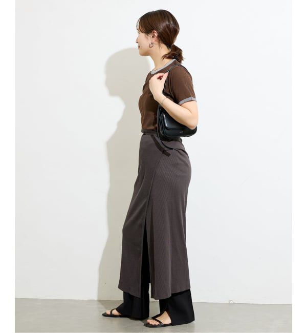JOURNAL STANDARD「《追加》マルチマッチ スラブリブ ラップスカート」|Tシャツ・カットソー|