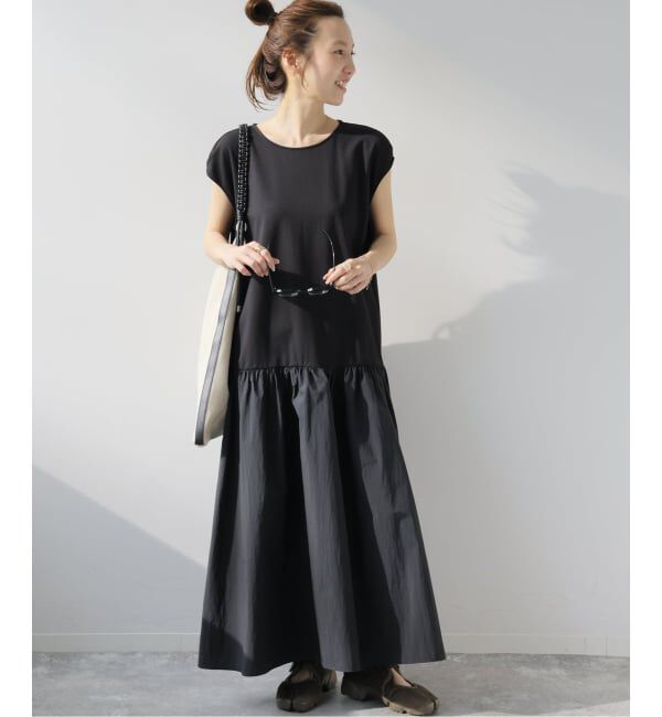 JOURNAL STANDARD relume「《WEB限定予約》カットナイロンタフタワンピース」|ワンピース|