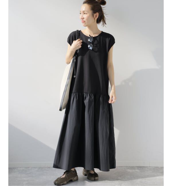 JOURNAL STANDARD relume「《WEB限定予約》カットナイロンタフタワンピース」|ワンピース|
