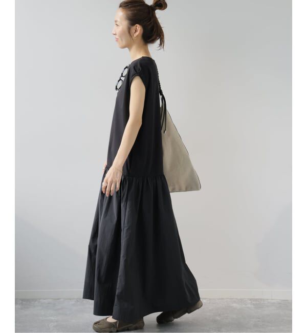 JOURNAL STANDARD relume「《WEB限定予約》カットナイロンタフタワンピース」|ワンピース|