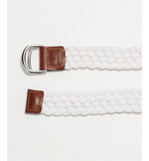 FRAMeWORK「ATHISON cotton ring ベルト」|ベルト|