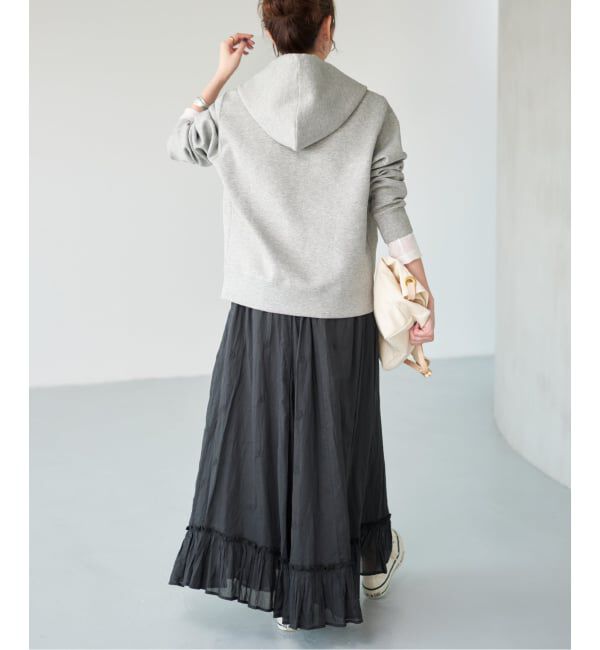 Spick and Span「《一部店舗+WEB限定》ドットエンブロイダリースカート」|スカート|