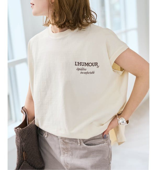 Spick and Span「upper hights/アッパーハイツ 別注BIG NO SLEEVE TEE*」|Tシャツ・カットソー|