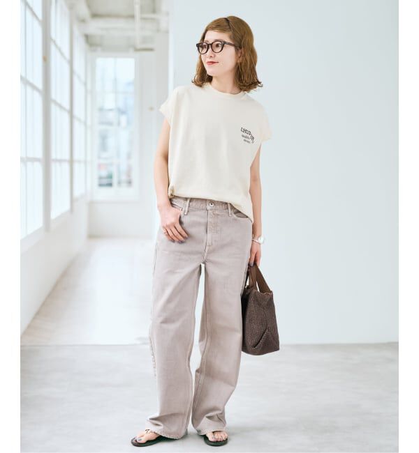 Spick and Span「upper hights/アッパーハイツ 別注BIG NO SLEEVE TEE*」|Tシャツ・カットソー|