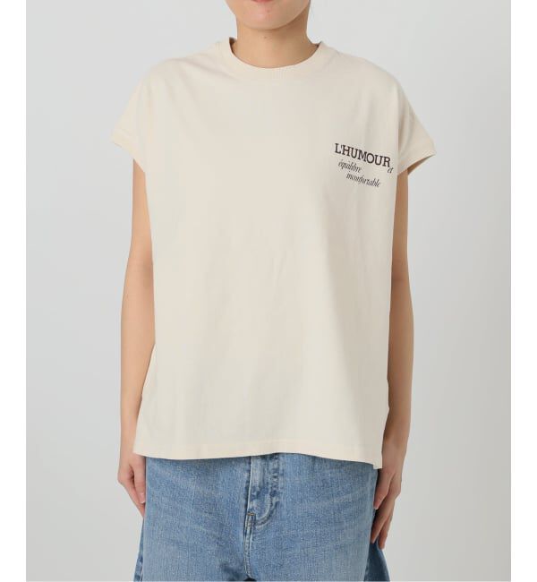 Spick and Span「upper hights/アッパーハイツ 別注BIG NO SLEEVE TEE*」|Tシャツ・カットソー|