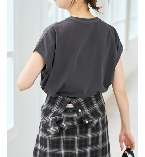 Spick and Span「upper hights/アッパーハイツ 別注BIG NO SLEEVE TEE*」|Tシャツ・カットソー|