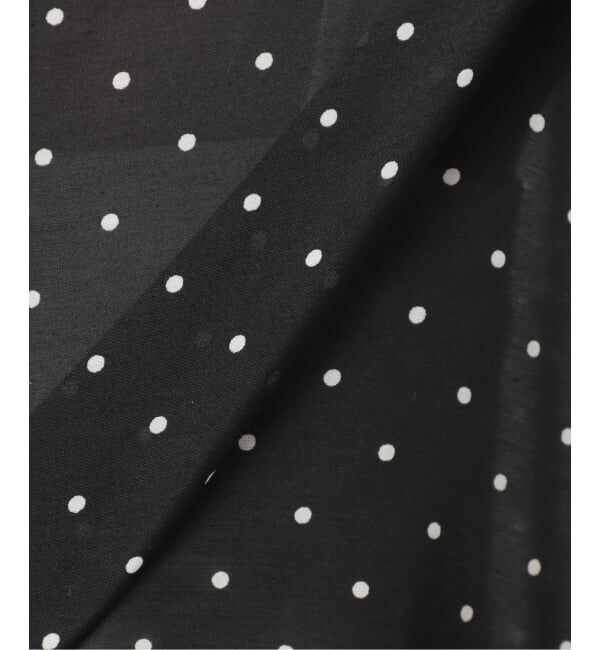 U by SPICK&SPAN「《WEB限定 / 追加2》衿つきドットブラウス」|シャツ・ブラウス|