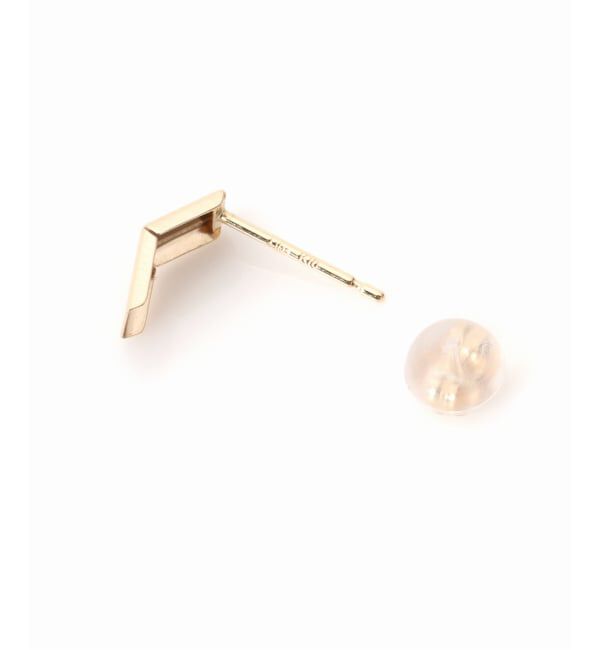 Lilas by Spick&Span「《予約》スモールベントピアス K10（両耳）」|ピアス|