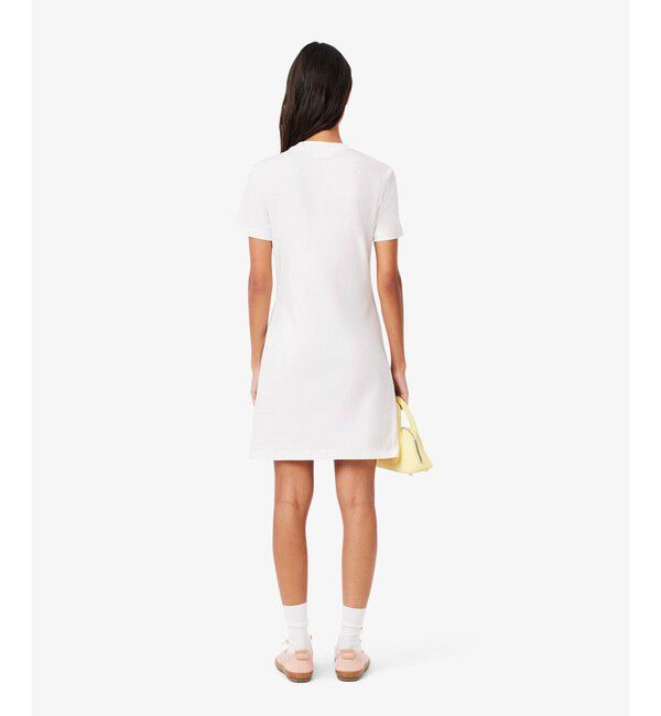 LACOSTE「ワニロゴプリーツTシャツドレス  /ワンピース」|ワンピース|
