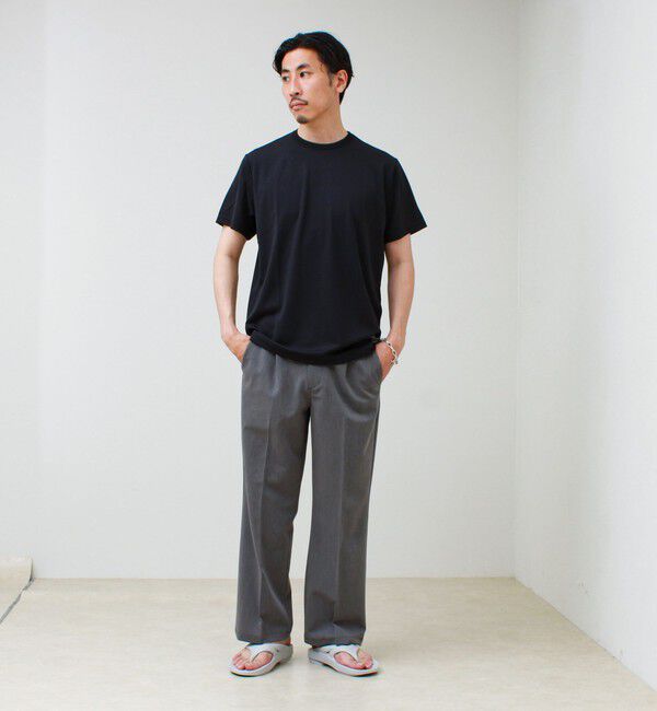 GLOSTER「【TAION / タイオン】ベーシックスポーツ UV 高反発ストレッチ カットソー」|Tシャツ・カットソー|