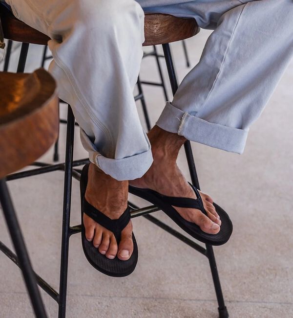 ABAHOUSE「【Indosole/インドソール】EASY LIVING Flip Flops」|サンダル|