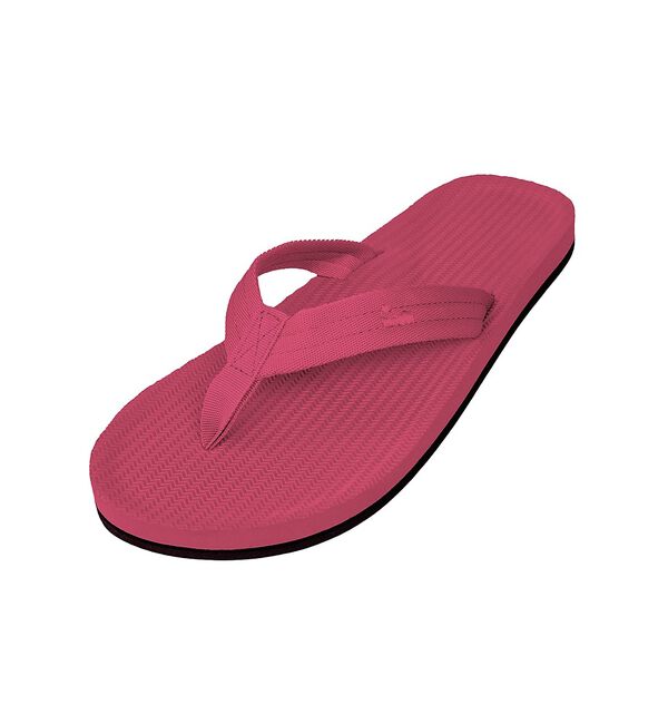 ABAHOUSE「【Indosole/インドソール】EASY LIVING Flip Flops」|サンダル|ピンク