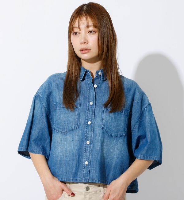 Rouge vif「【Healthy denim / ヘルシーデニム】Breezy Rosehip/」|シャツ・ブラウス|