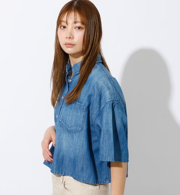 Rouge vif「【Healthy denim / ヘルシーデニム】Breezy Rosehip/」|シャツ・ブラウス|