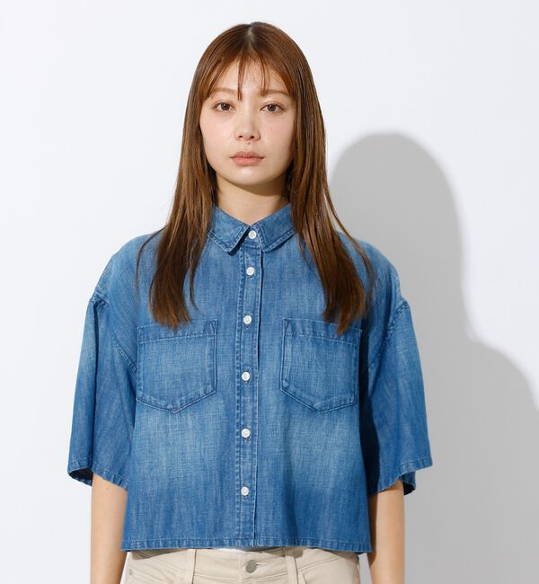 Rouge vif「【Healthy denim / ヘルシーデニム】Breezy Rosehip/」|シャツ・ブラウス|