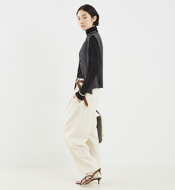 The Store by C' 「【COCUCA】シアージャージタートルプルオーバー」|Tシャツ・カットソー|