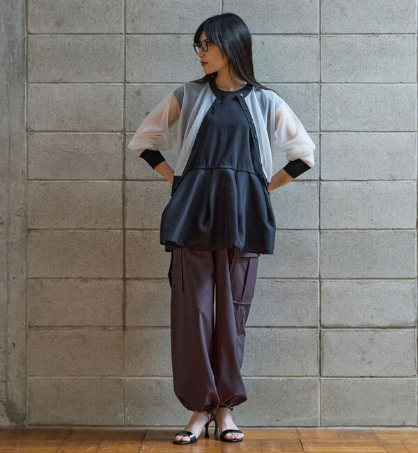 TIARA「ペプラムタックカットソー」|Tシャツ・カットソー|