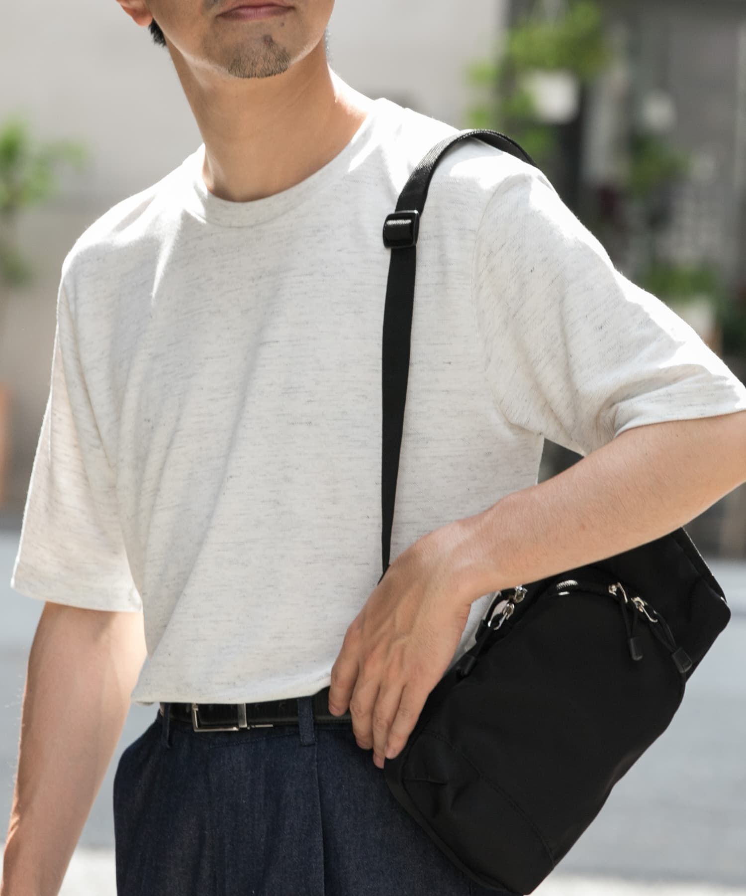 URBAN RESEARCH ROSSO「『WEB限定』『XLサイズあり』リネン混カノコクルーTシャツ」|Tシャツ・カットソー|