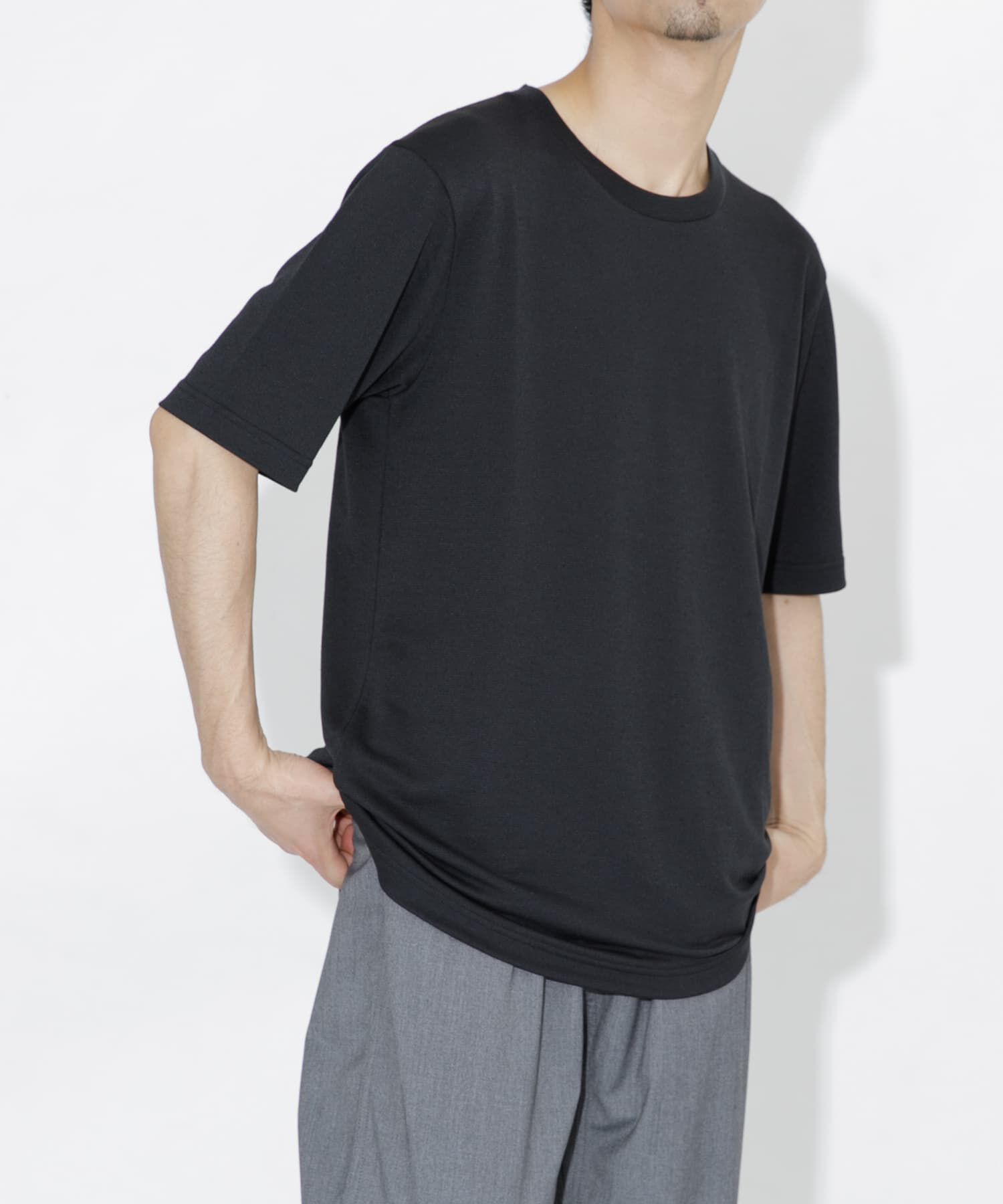 URBAN RESEARCH ROSSO「『WEB限定』『XLサイズあり』リネン混カノコクルーTシャツ」|Tシャツ・カットソー|