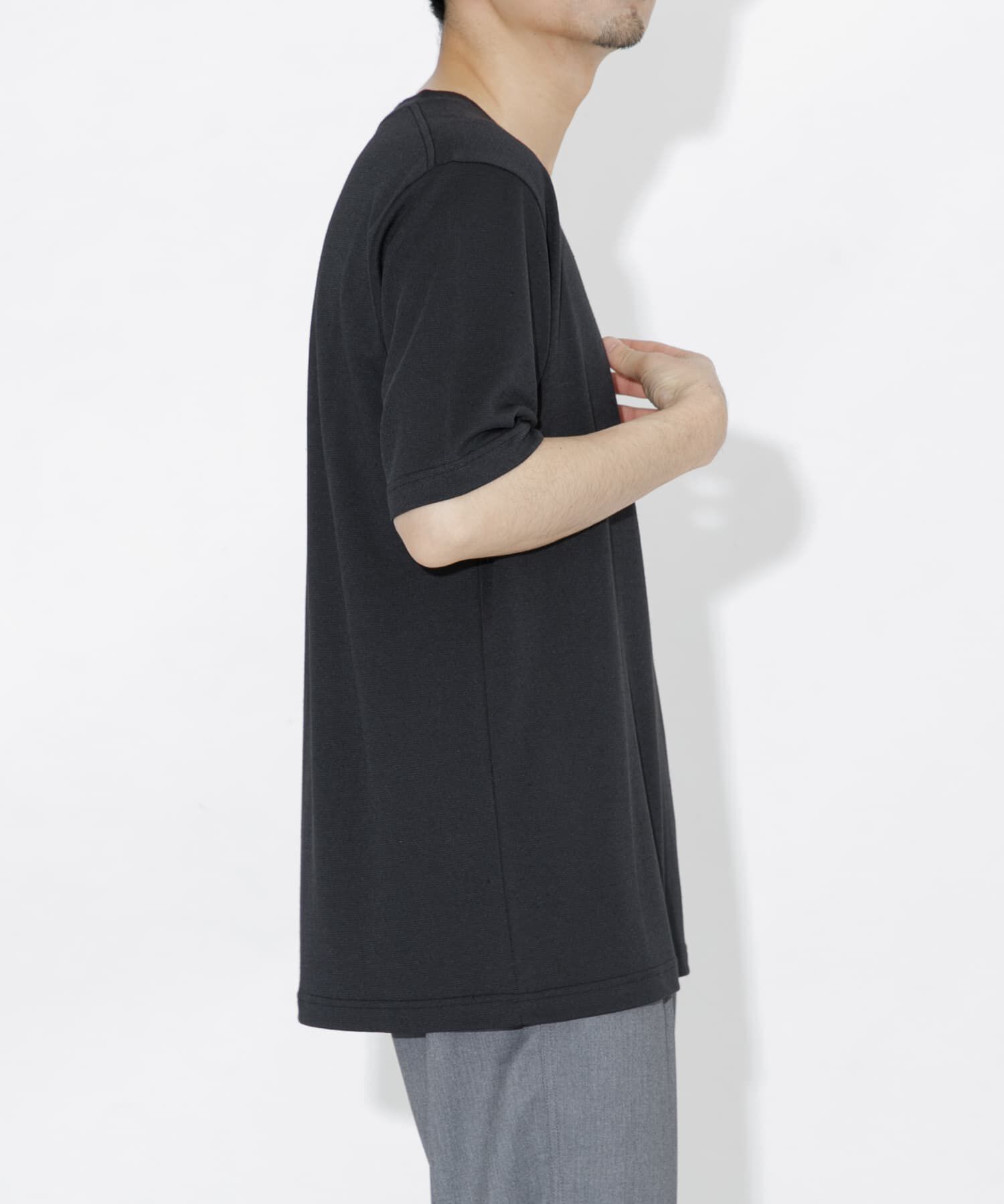 URBAN RESEARCH ROSSO「『WEB限定』『XLサイズあり』リネン混カノコクルーTシャツ」|Tシャツ・カットソー|