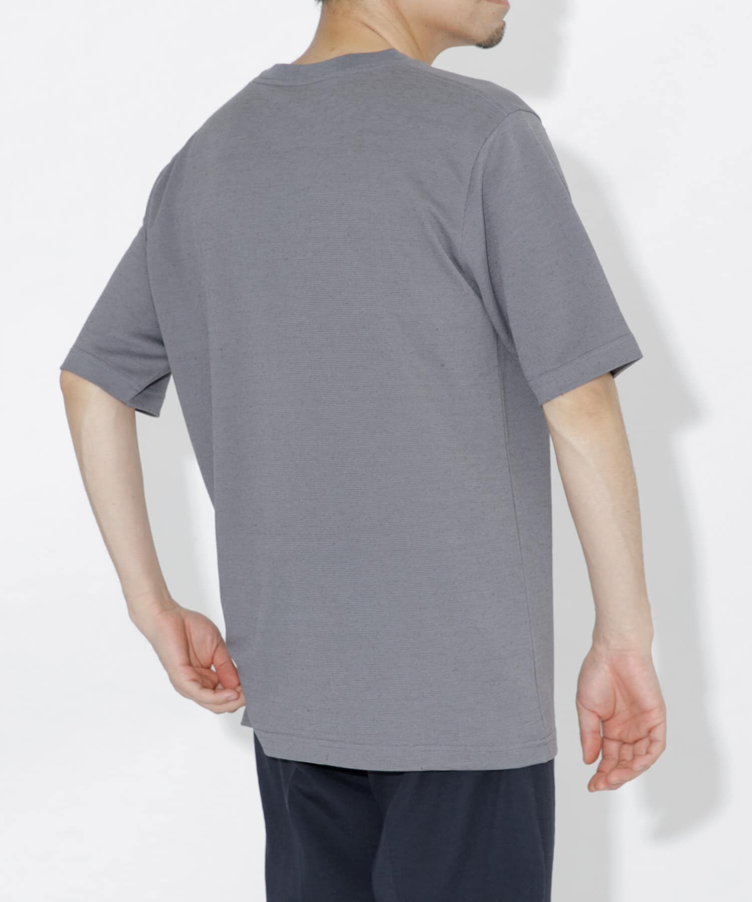 URBAN RESEARCH ROSSO「『WEB限定』『XLサイズあり』リネン混カノコクルーTシャツ」|Tシャツ・カットソー|