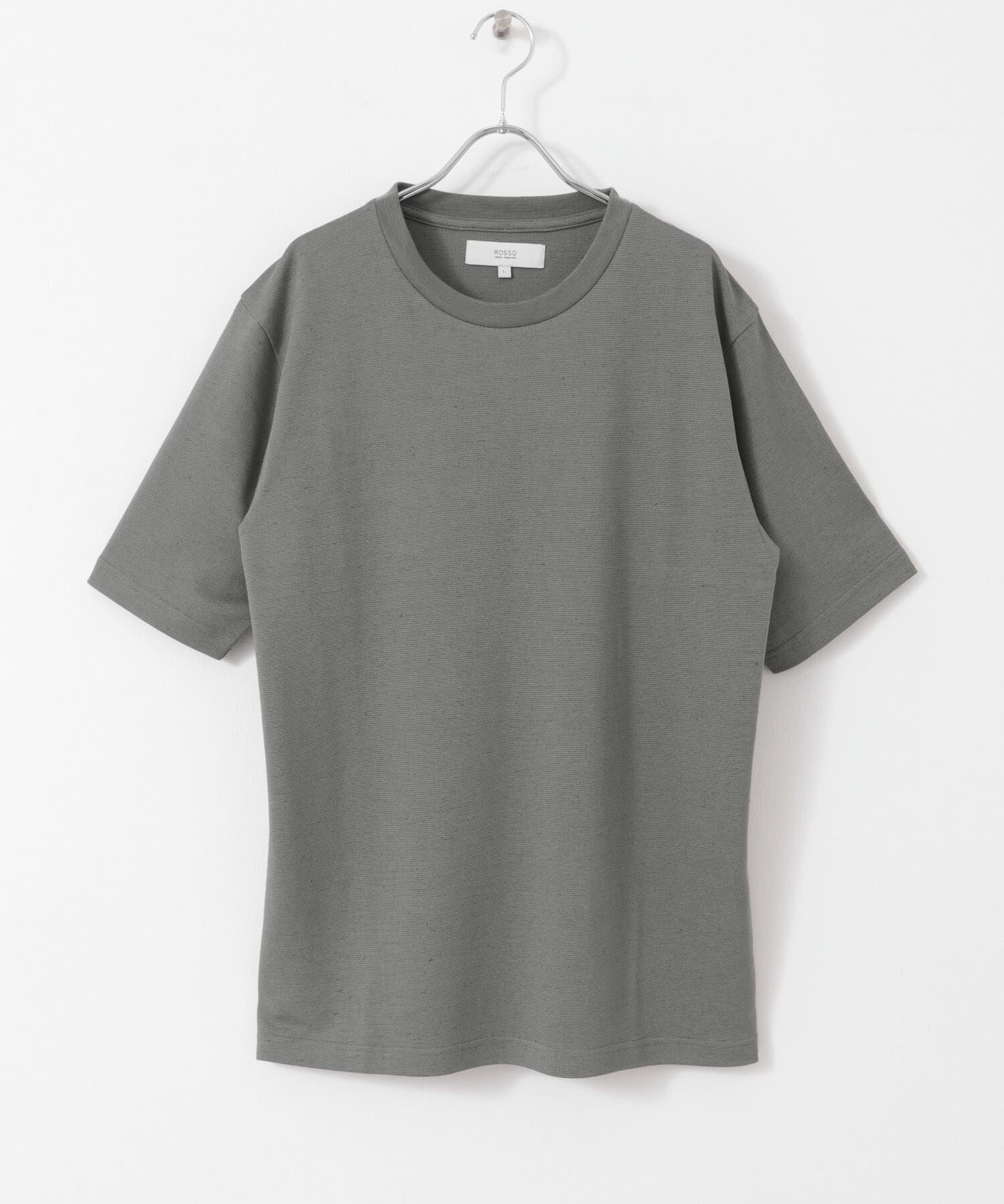 URBAN RESEARCH ROSSO「『WEB限定』『XLサイズあり』リネン混カノコクルーTシャツ」|Tシャツ・カットソー|