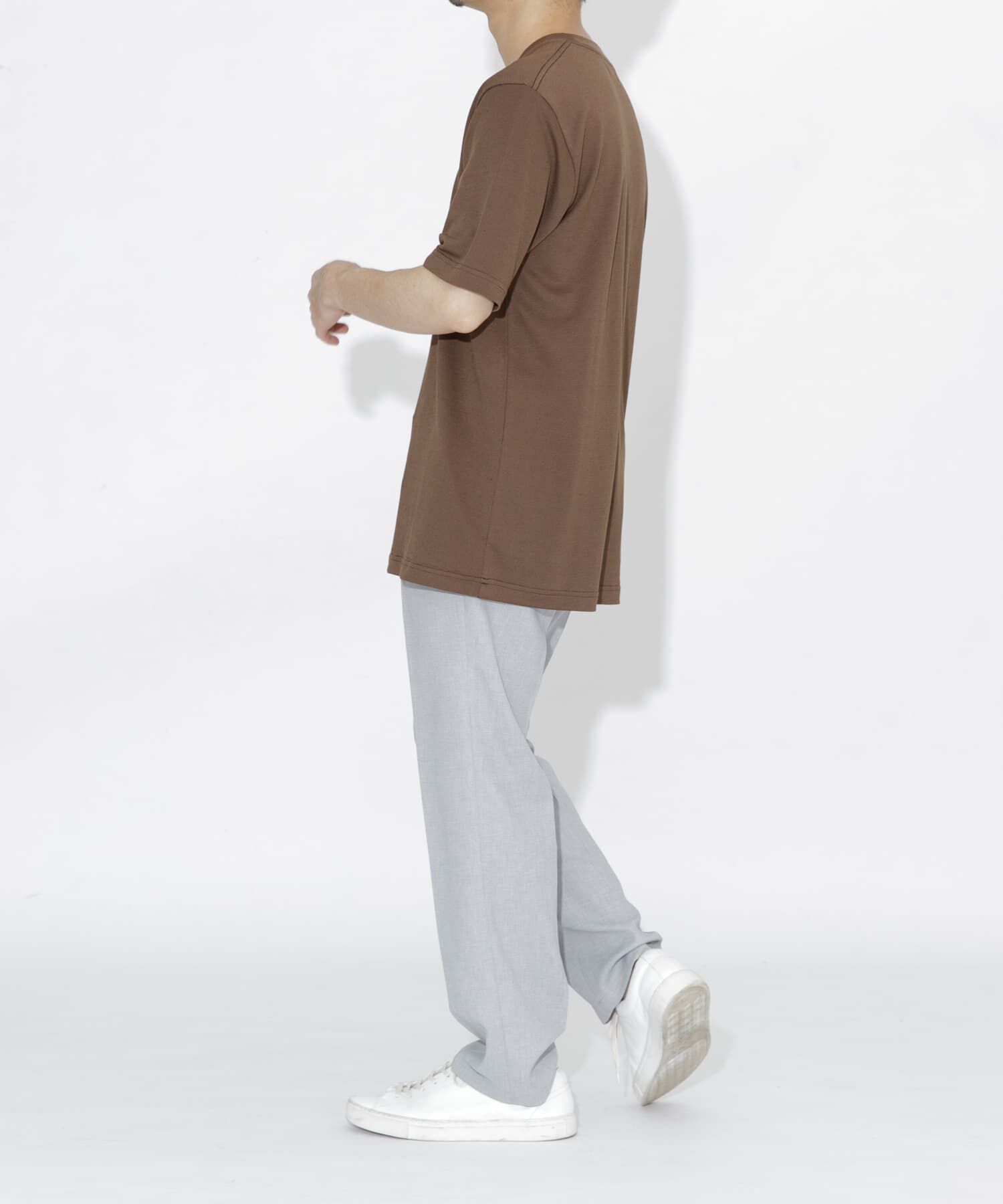 URBAN RESEARCH ROSSO「『WEB限定』『XLサイズあり』リネン混カノコクルーTシャツ」|Tシャツ・カットソー|