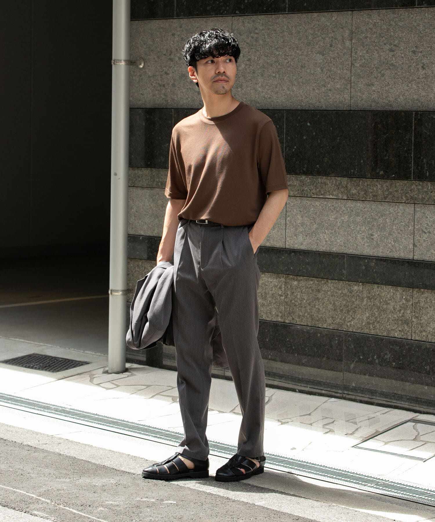 URBAN RESEARCH ROSSO「『WEB限定』『XLサイズあり』リネン混カノコクルーTシャツ」|Tシャツ・カットソー|