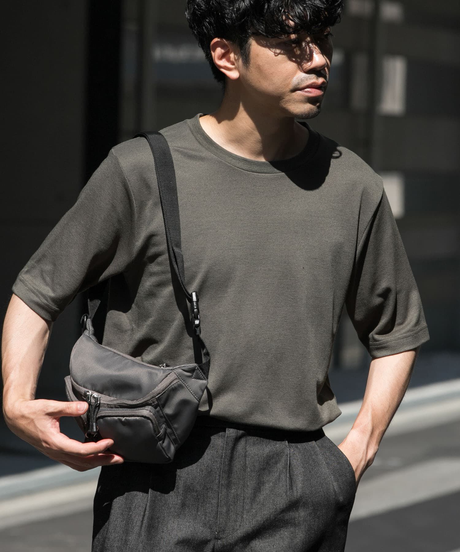 URBAN RESEARCH ROSSO「『WEB限定』『XLサイズあり』リネン混カノコクルーTシャツ」|Tシャツ・カットソー|