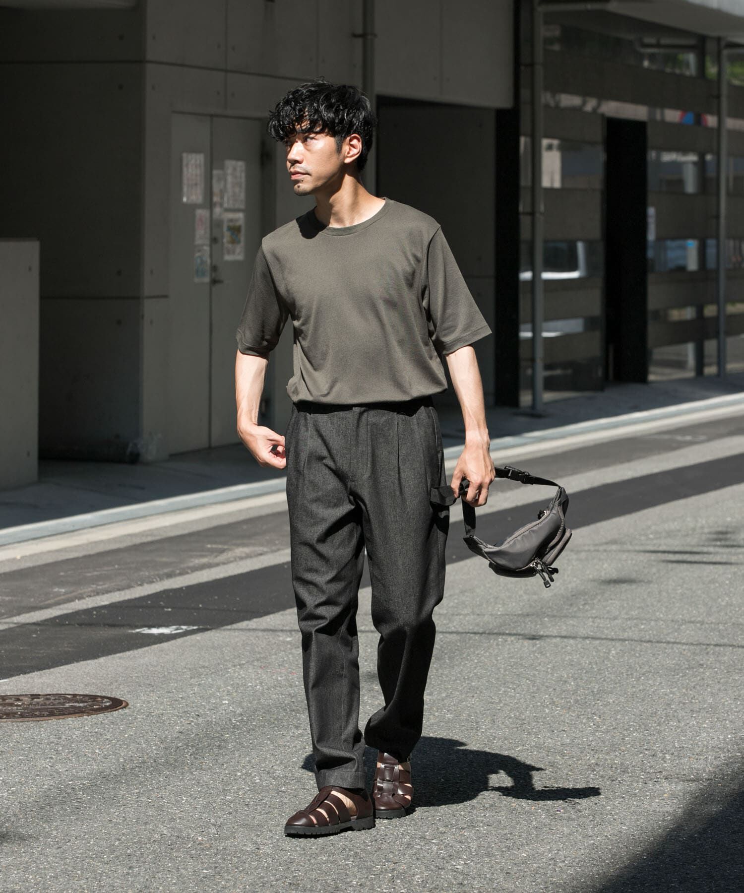 URBAN RESEARCH ROSSO「『WEB限定』『XLサイズあり』リネン混カノコクルーTシャツ」|Tシャツ・カットソー|