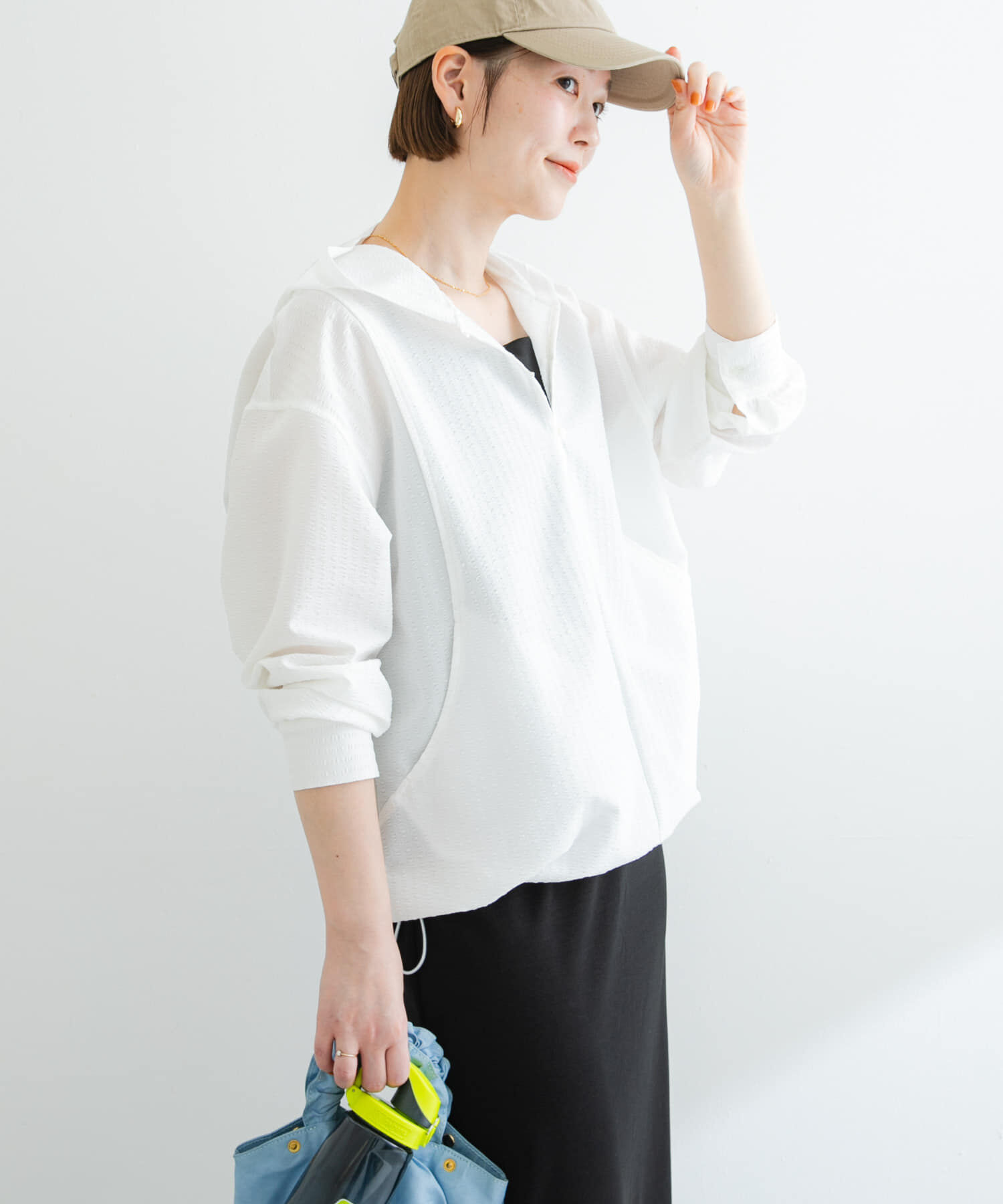 URBAN RESEARCH ROSSO「F by ROSSO　サッカーストレッチアノラック」|ノーカラーコート|