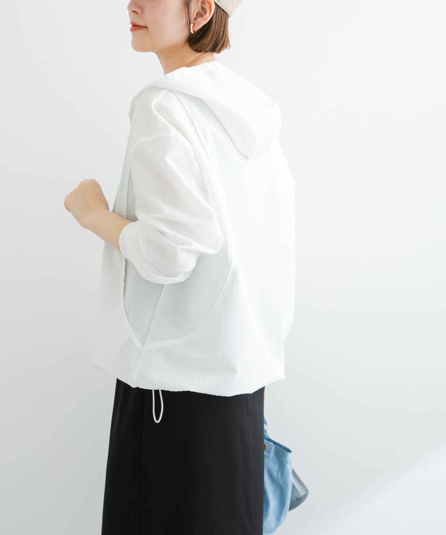 URBAN RESEARCH ROSSO「F by ROSSO　サッカーストレッチアノラック」|ノーカラーコート|