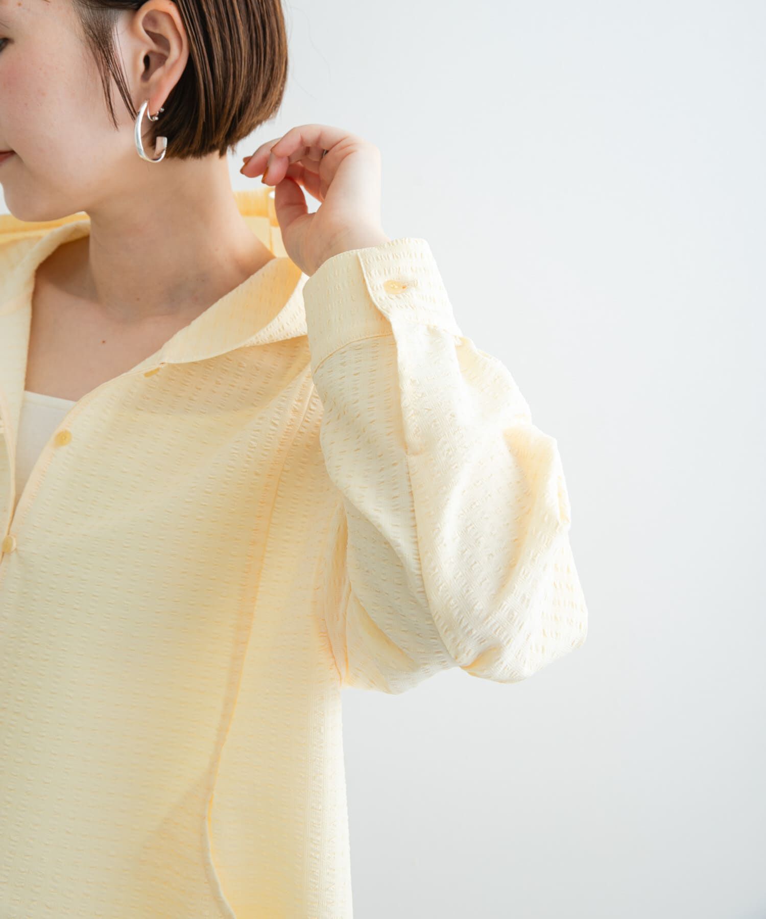 URBAN RESEARCH ROSSO「F by ROSSO　サッカーストレッチアノラック」|ノーカラーコート|