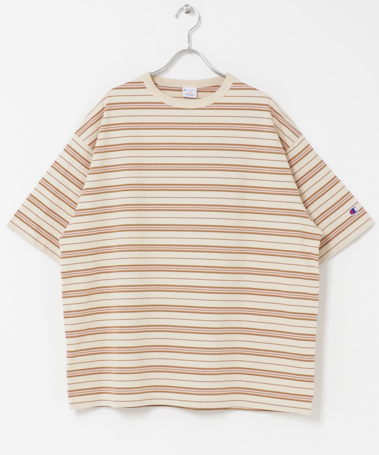 URBAN RESEARCH DOORS「『別注』CHAMPION&times;DOORS　BORDER T-SHIRTS」|Tシャツ・カットソー|