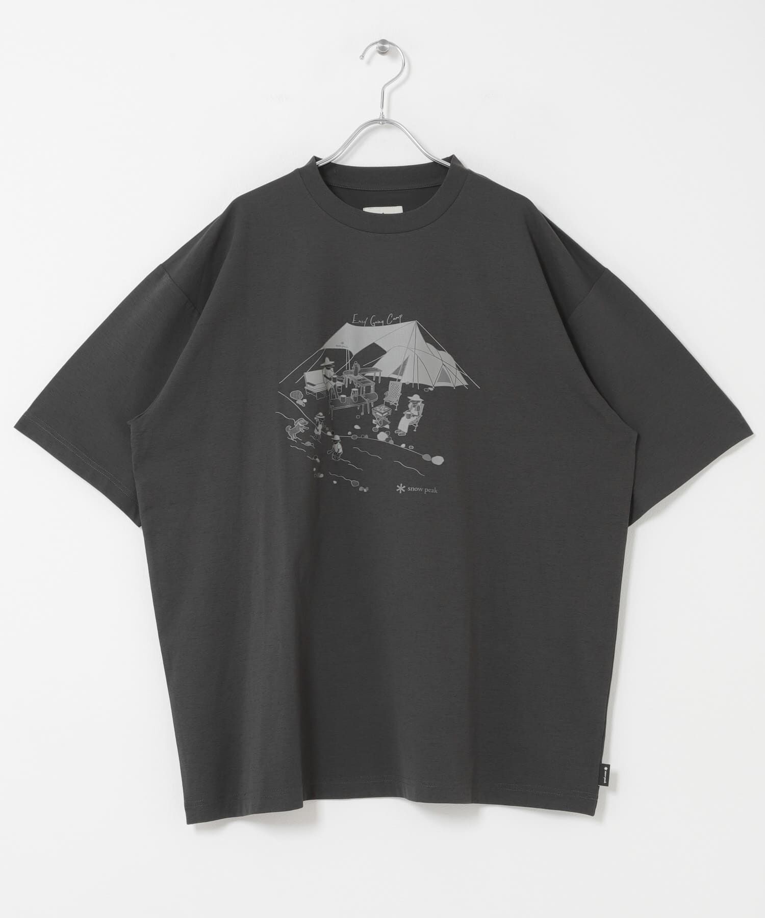 URBAN RESEARCH DOORS「『別注』Snow Peak Apparel&times;DOORS　WA/AC FAMILY CAMP T-SHIRTS」|Tシャツ・カットソー|