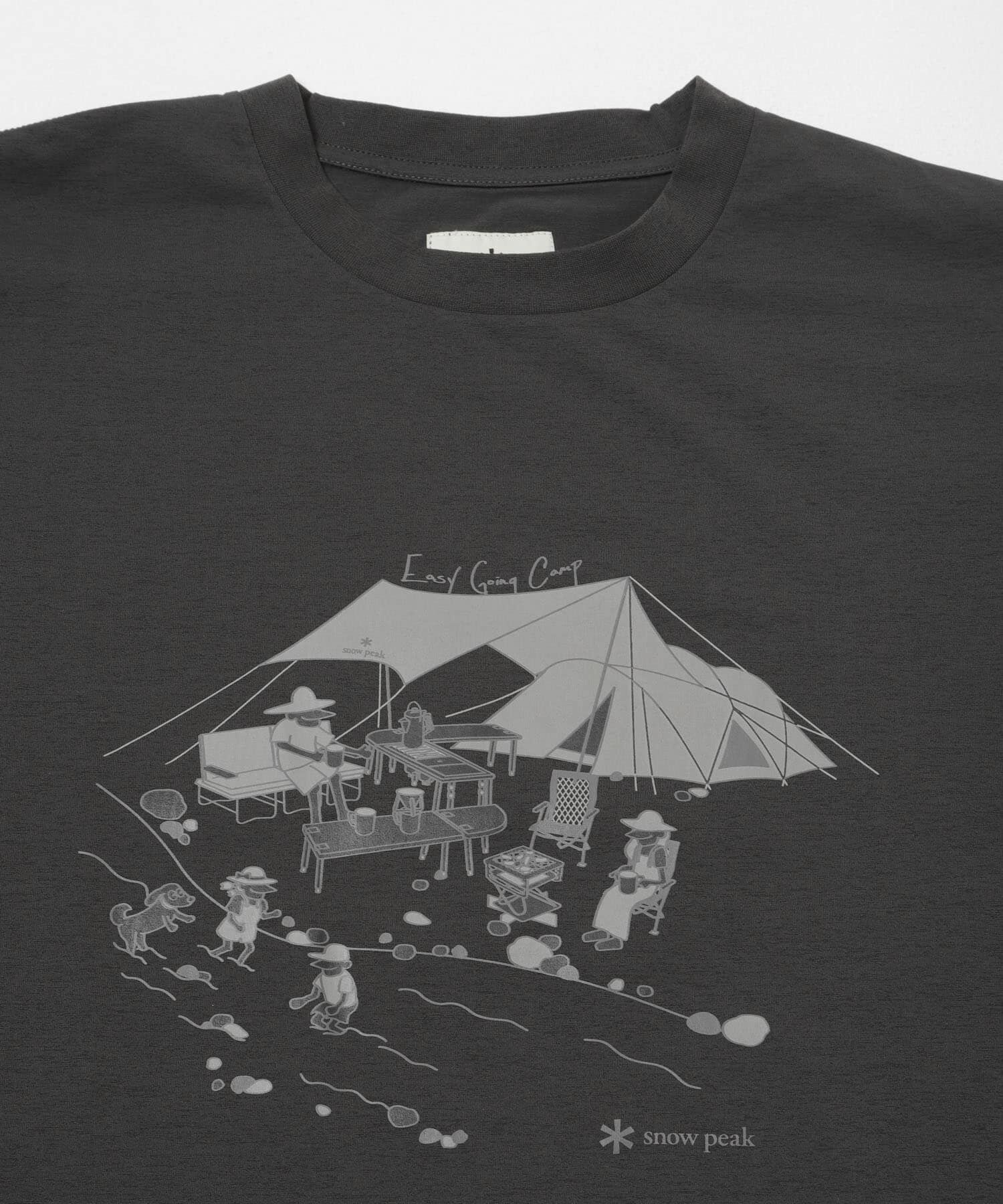URBAN RESEARCH DOORS「『別注』Snow Peak Apparel&times;DOORS　WA/AC FAMILY CAMP T-SHIRTS」|Tシャツ・カットソー|