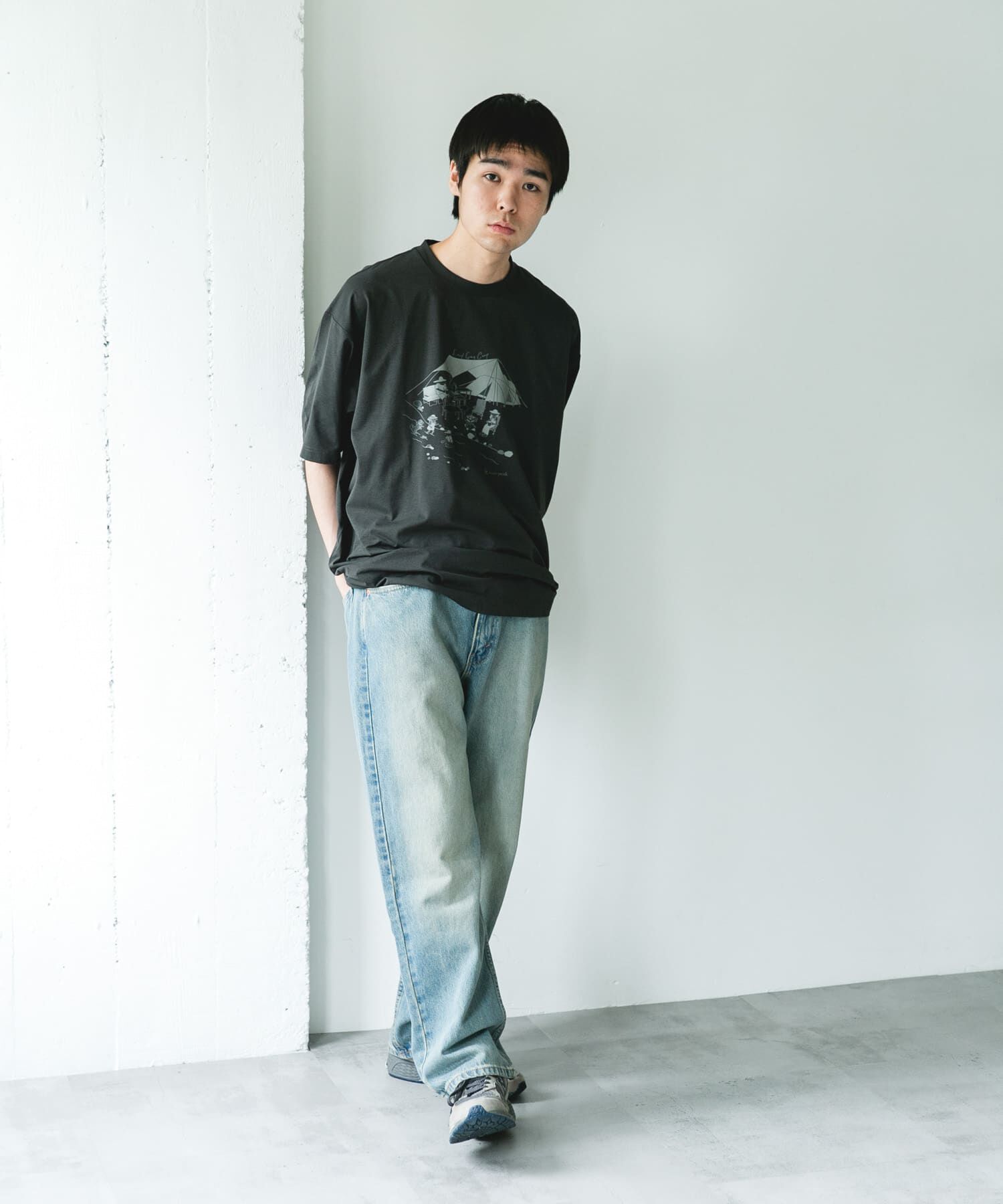 URBAN RESEARCH DOORS「『別注』Snow Peak Apparel&times;DOORS　WA/AC FAMILY CAMP T-SHIRTS」|Tシャツ・カットソー|