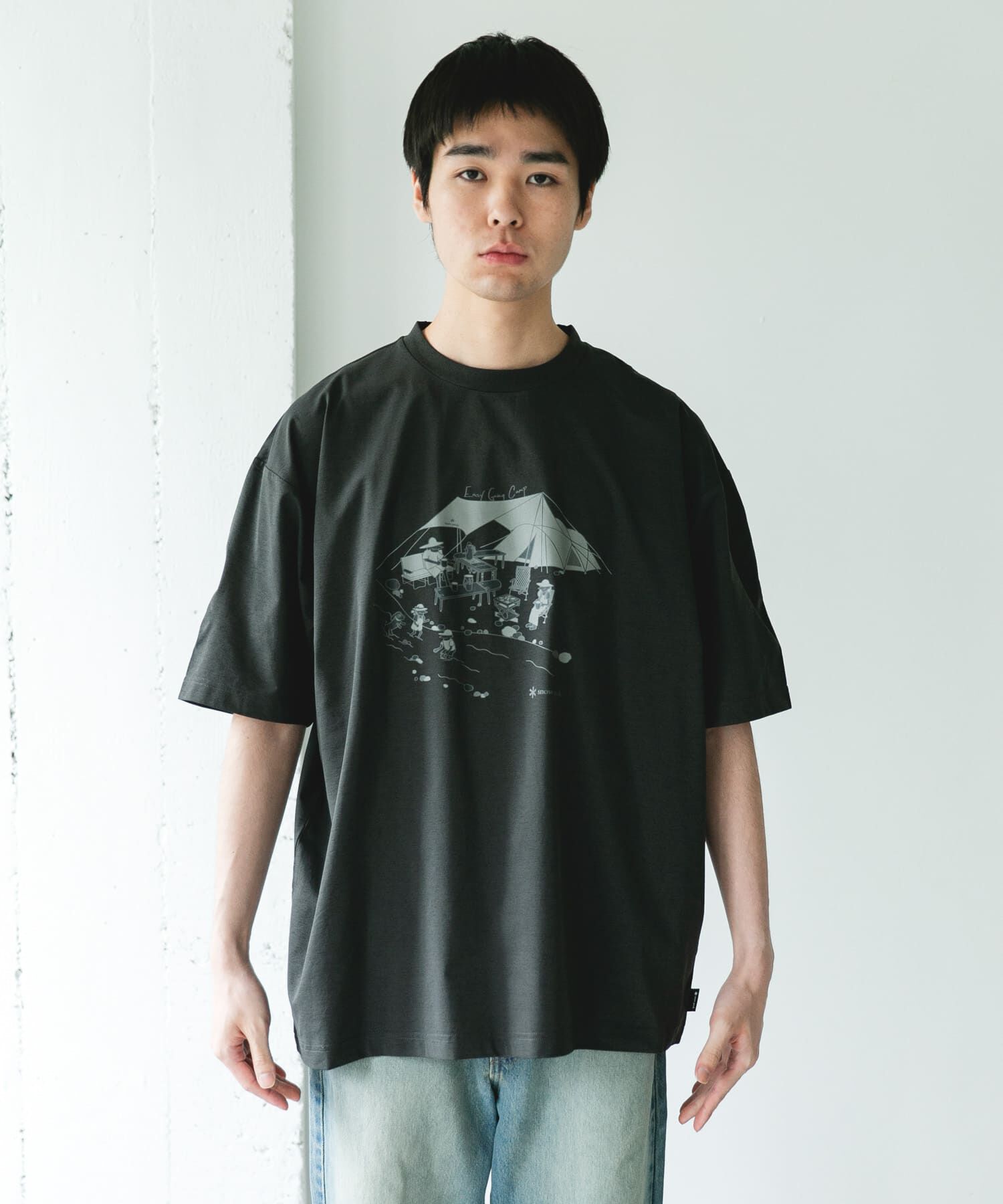 URBAN RESEARCH DOORS「『別注』Snow Peak Apparel&times;DOORS　WA/AC FAMILY CAMP T-SHIRTS」|Tシャツ・カットソー|