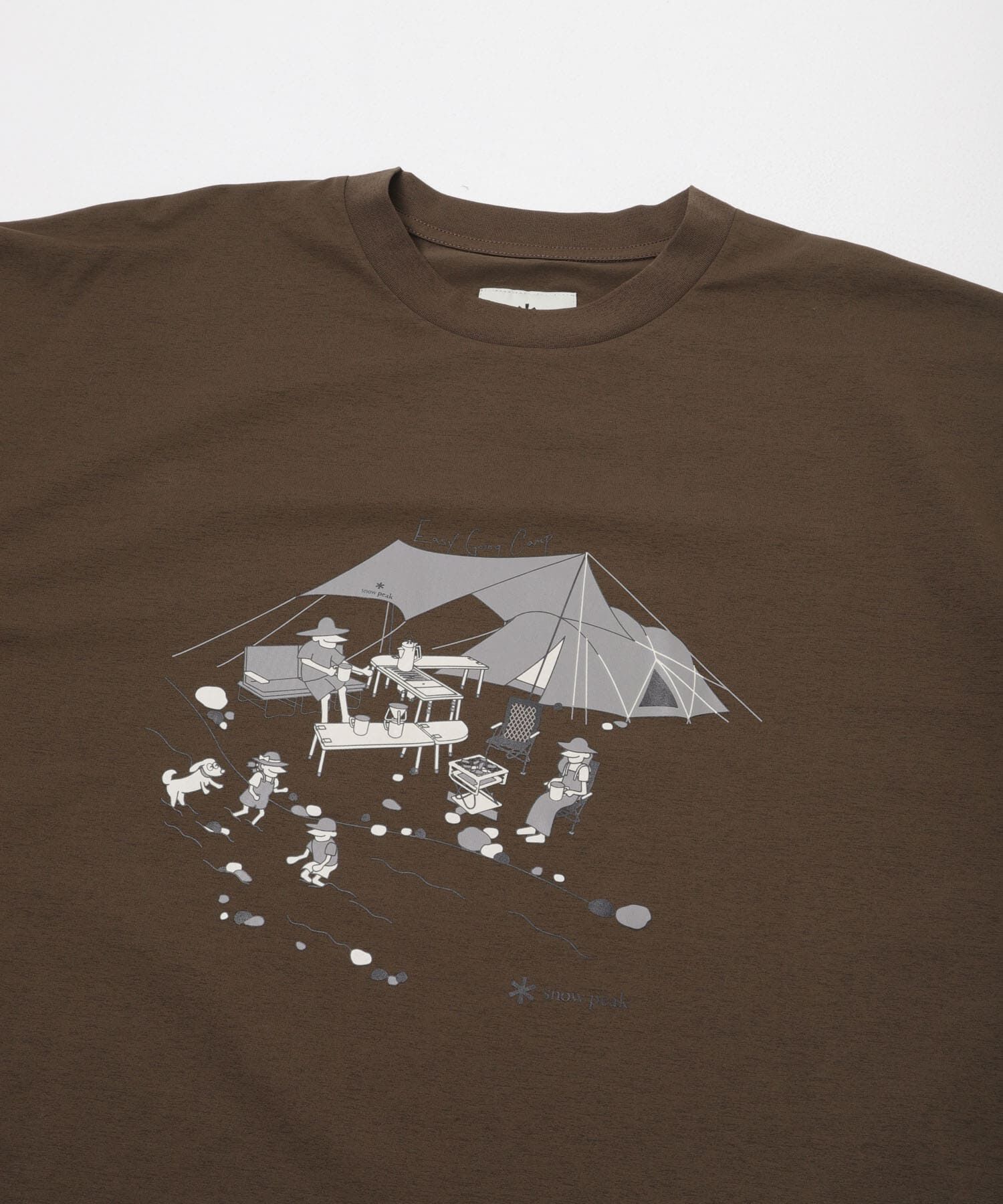 URBAN RESEARCH DOORS「『別注』Snow Peak Apparel&times;DOORS　WA/AC FAMILY CAMP T-SHIRTS」|Tシャツ・カットソー|