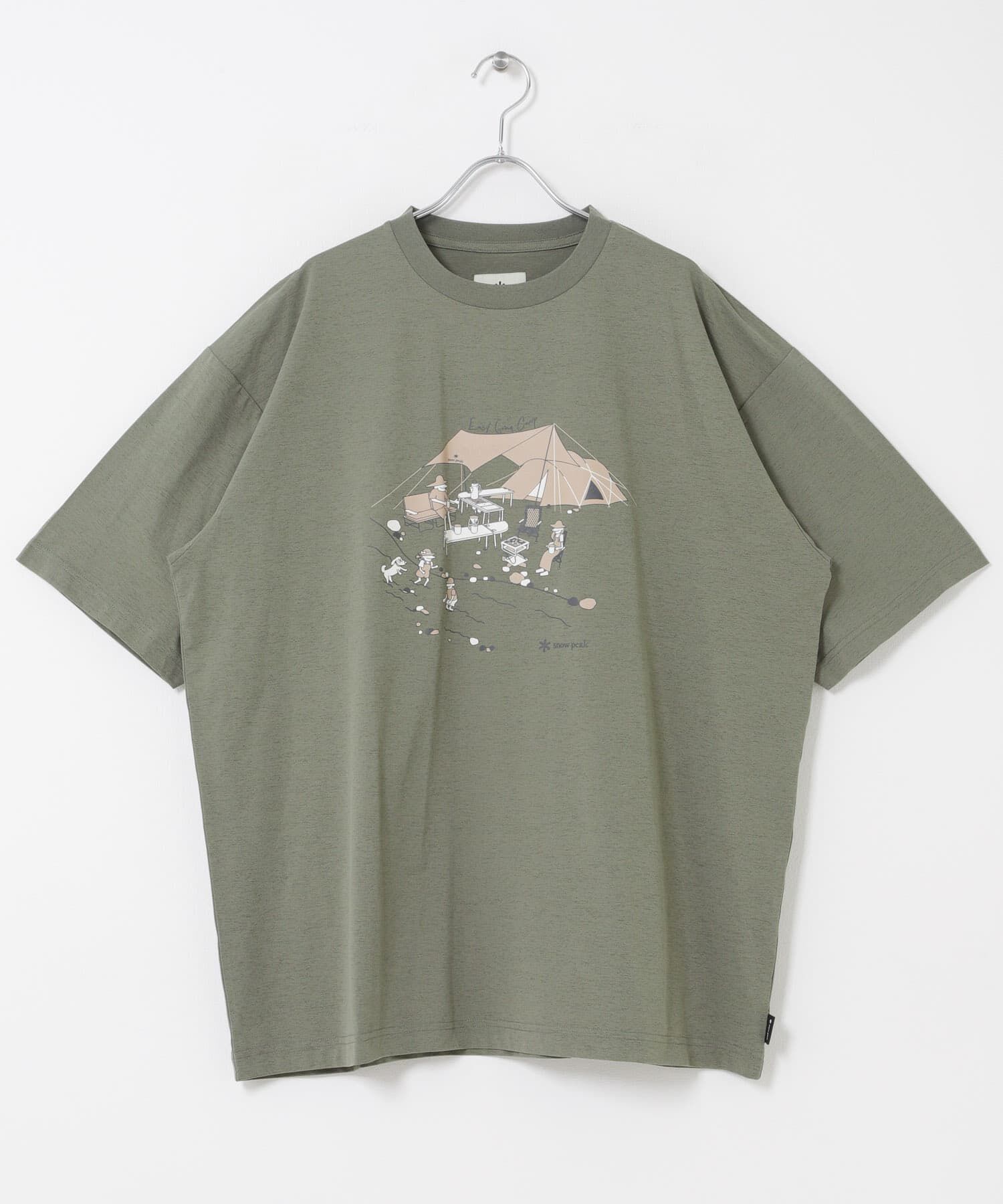 URBAN RESEARCH DOORS「『別注』Snow Peak Apparel&times;DOORS　WA/AC FAMILY CAMP T-SHIRTS」|Tシャツ・カットソー|