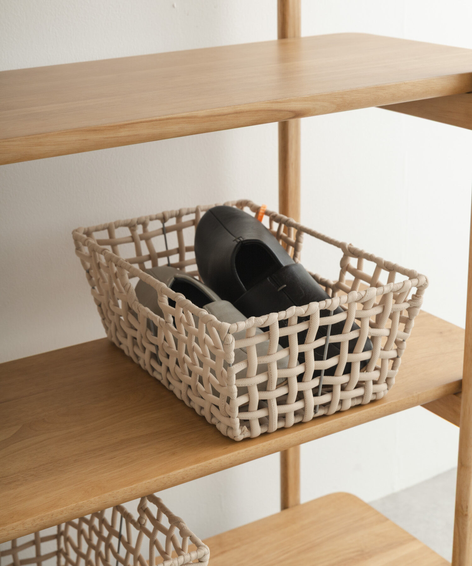 URBAN RESEARCH DOORS「BRID　ROUGH KNIT BASKET WIDE S」|その他|ベージュ