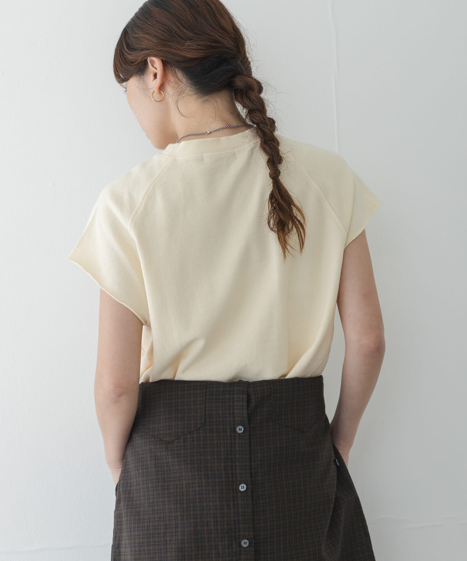 Sonny Label 「ガーゼ裏毛フレンチスリーブスウェット」|Tシャツ・カットソー|