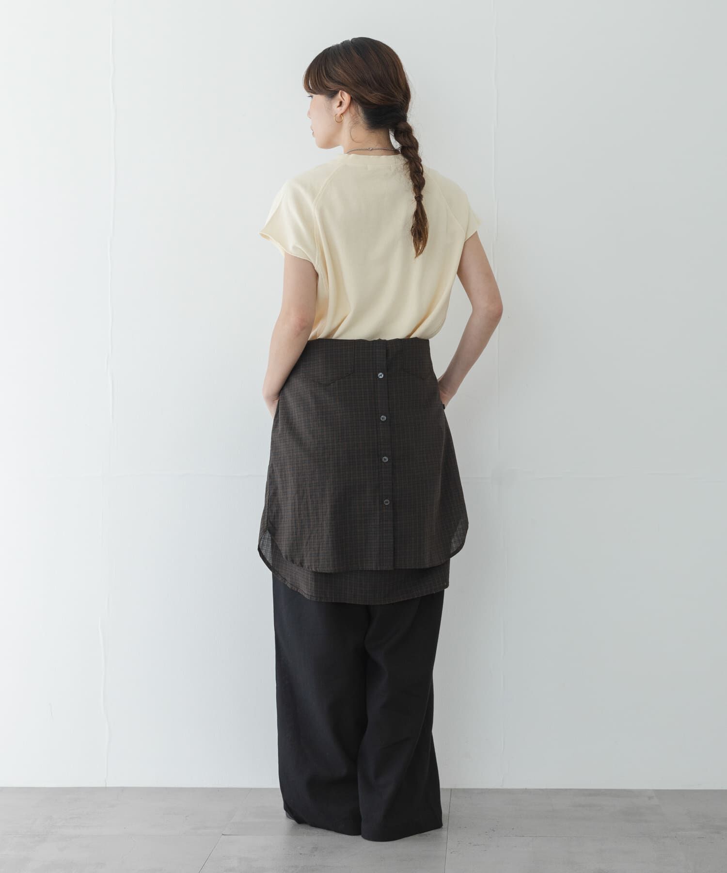 Sonny Label 「ガーゼ裏毛フレンチスリーブスウェット」|Tシャツ・カットソー|