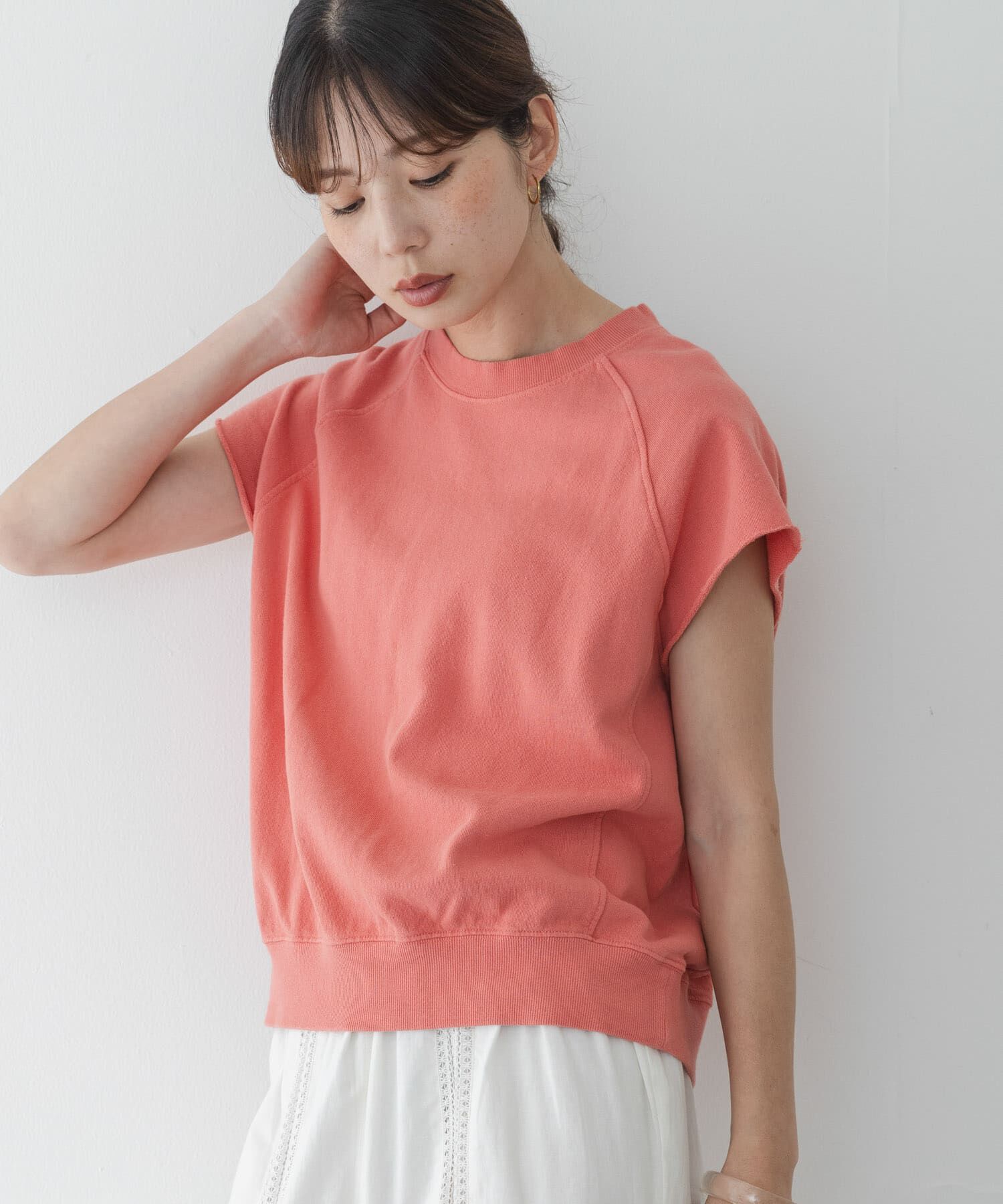 Sonny Label 「ガーゼ裏毛フレンチスリーブスウェット」|Tシャツ・カットソー|
