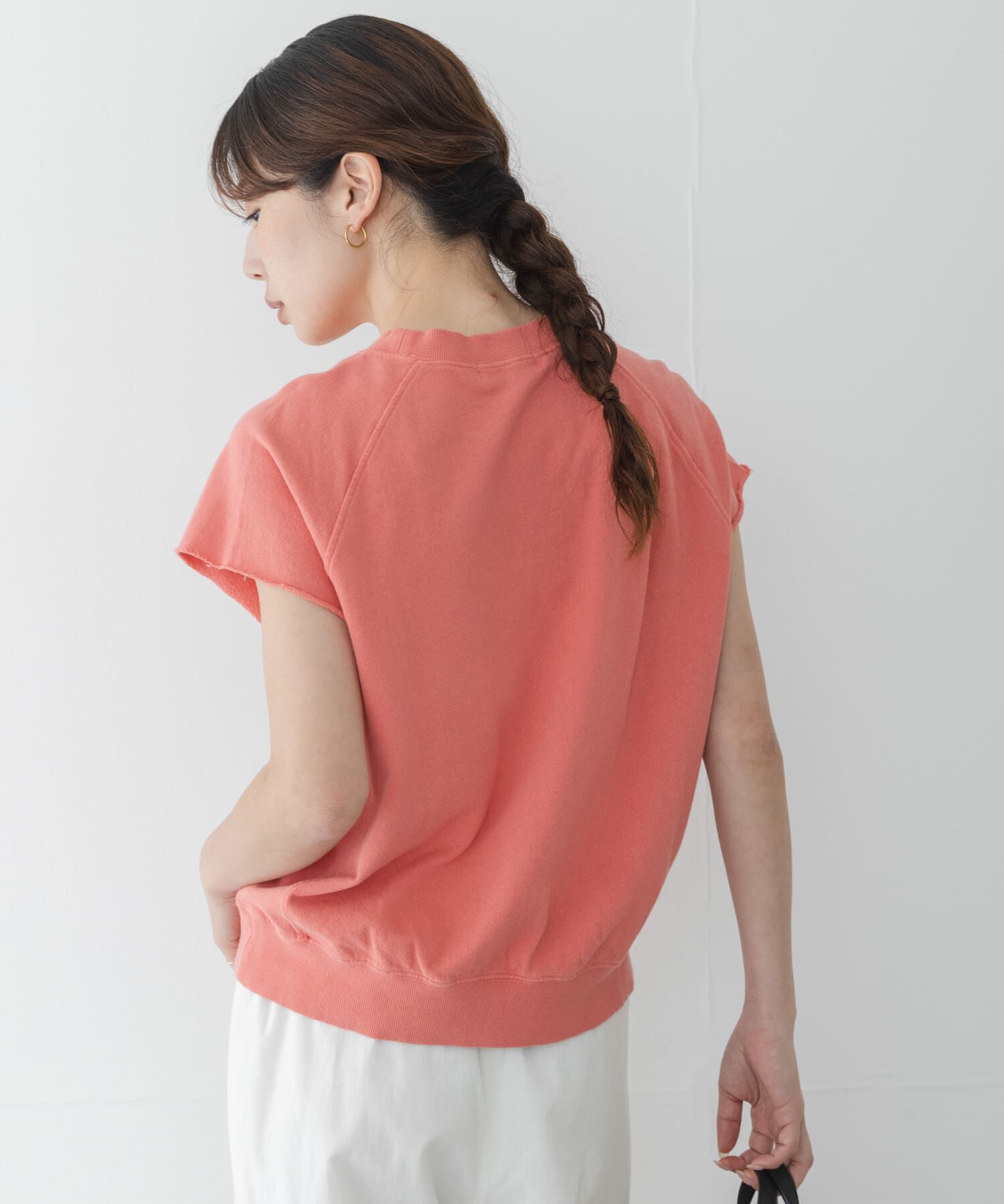 Sonny Label 「ガーゼ裏毛フレンチスリーブスウェット」|Tシャツ・カットソー|