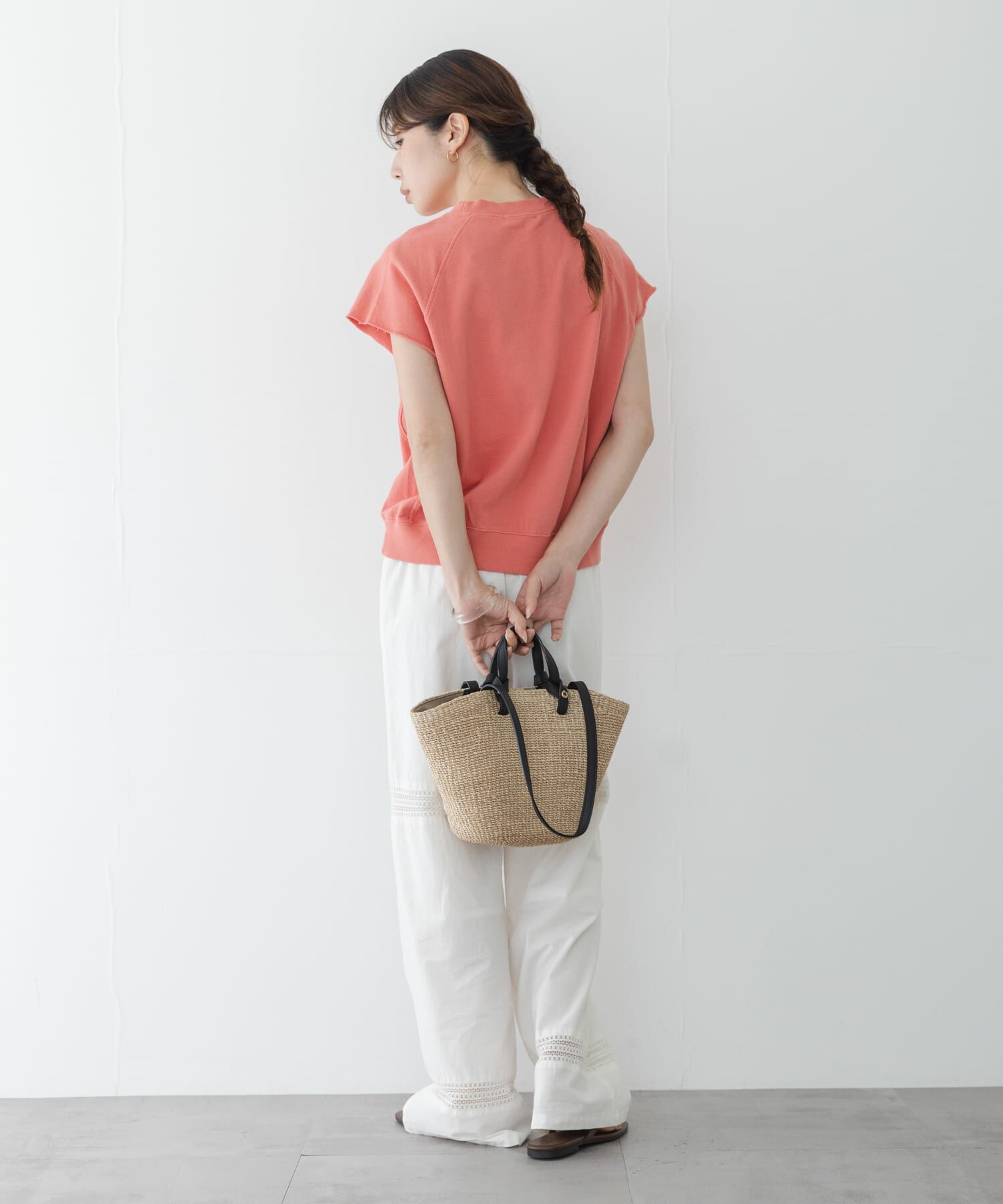 Sonny Label 「ガーゼ裏毛フレンチスリーブスウェット」|Tシャツ・カットソー|