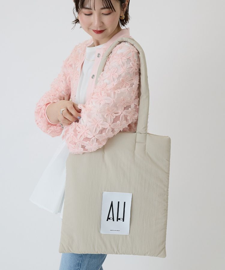 AMERICAN HOLIC「パテッドホリホリトートバッグ」|トートバッグ|Beige