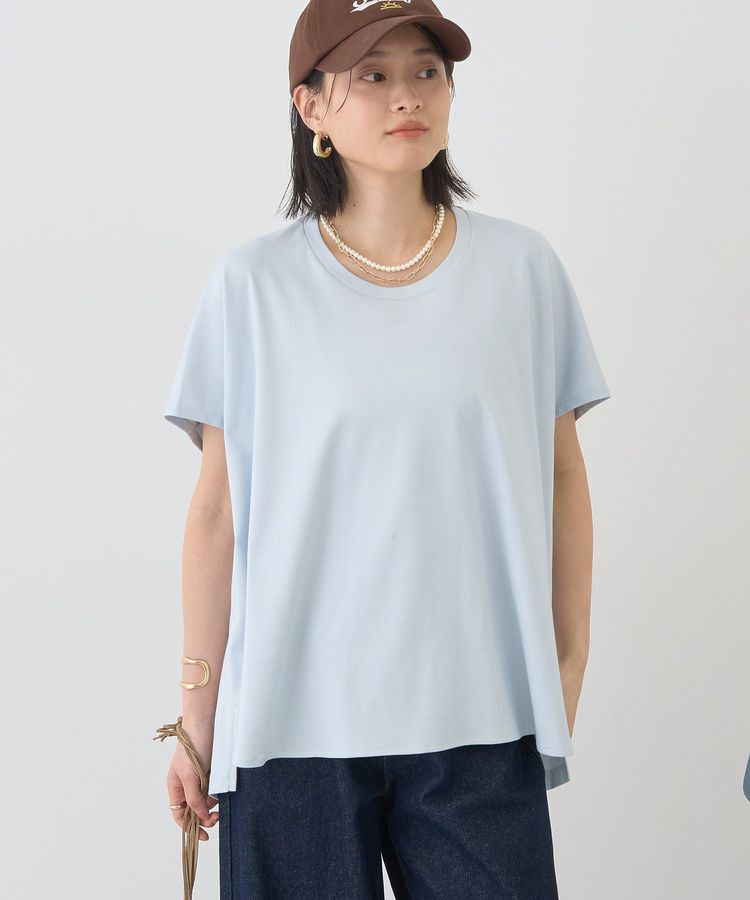 AMERICAN HOLIC「【接触冷感・UVカット】ルーズコクーンプルオーバー」|Tシャツ・カットソー|