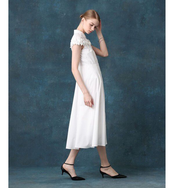 LOULOU WILLOUGHBY「【LOULOU WILLOUGHBY】メニーリボンシャツワンピース」|ワンピース|